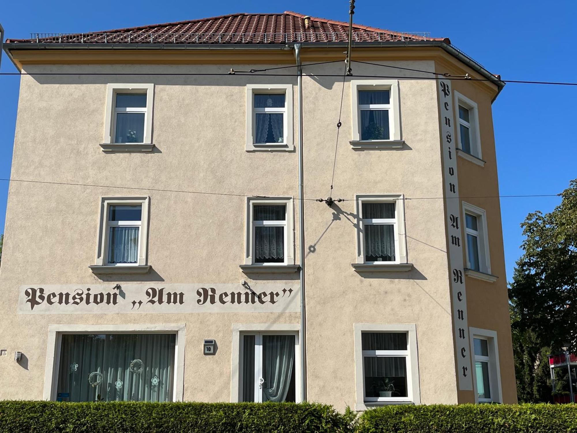 Pension Am Renner Dresde Exterior foto