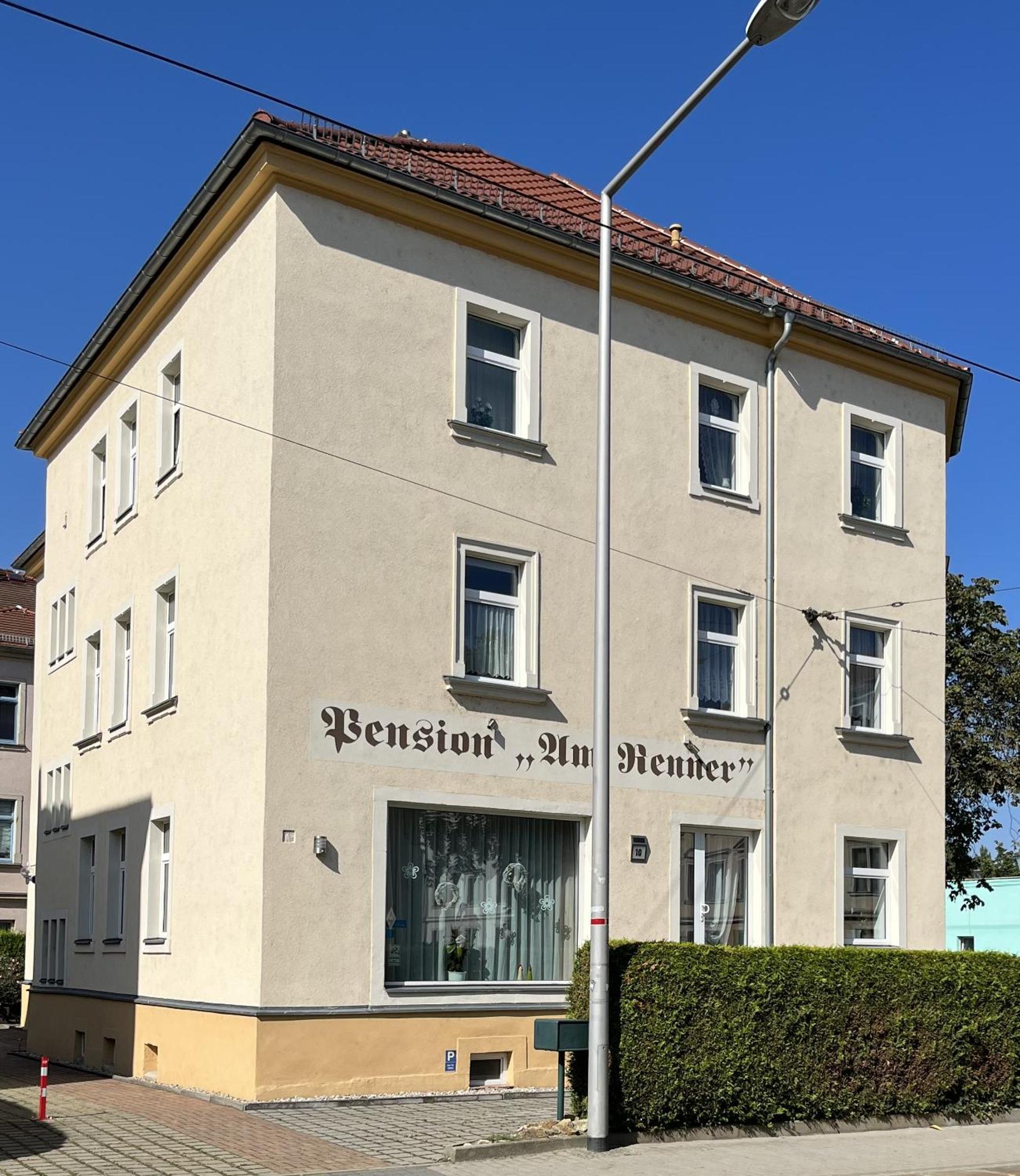 Pension Am Renner Dresde Exterior foto